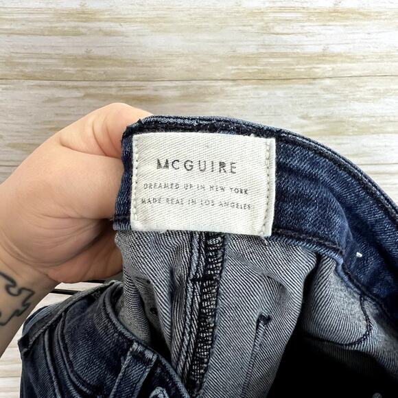 Mcguire Gotham Slim Dark Wash Jeans - Picture 7 of 9